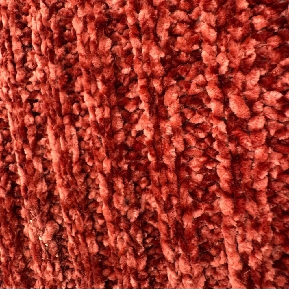 Halogen cottagecore normcore  burnt orange rust  sweater Cardigan duster